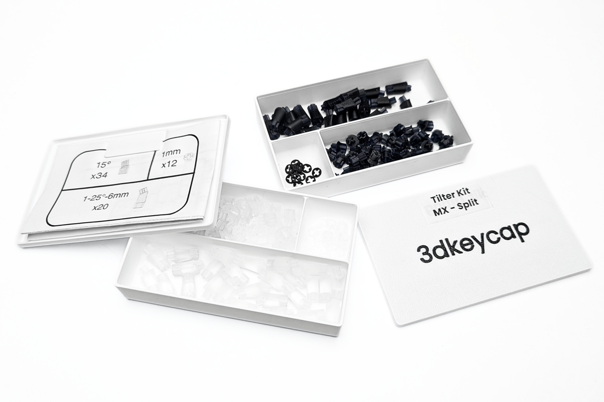 MX Tilters in Black & Clear: More Ways to Customize Your Keyboard