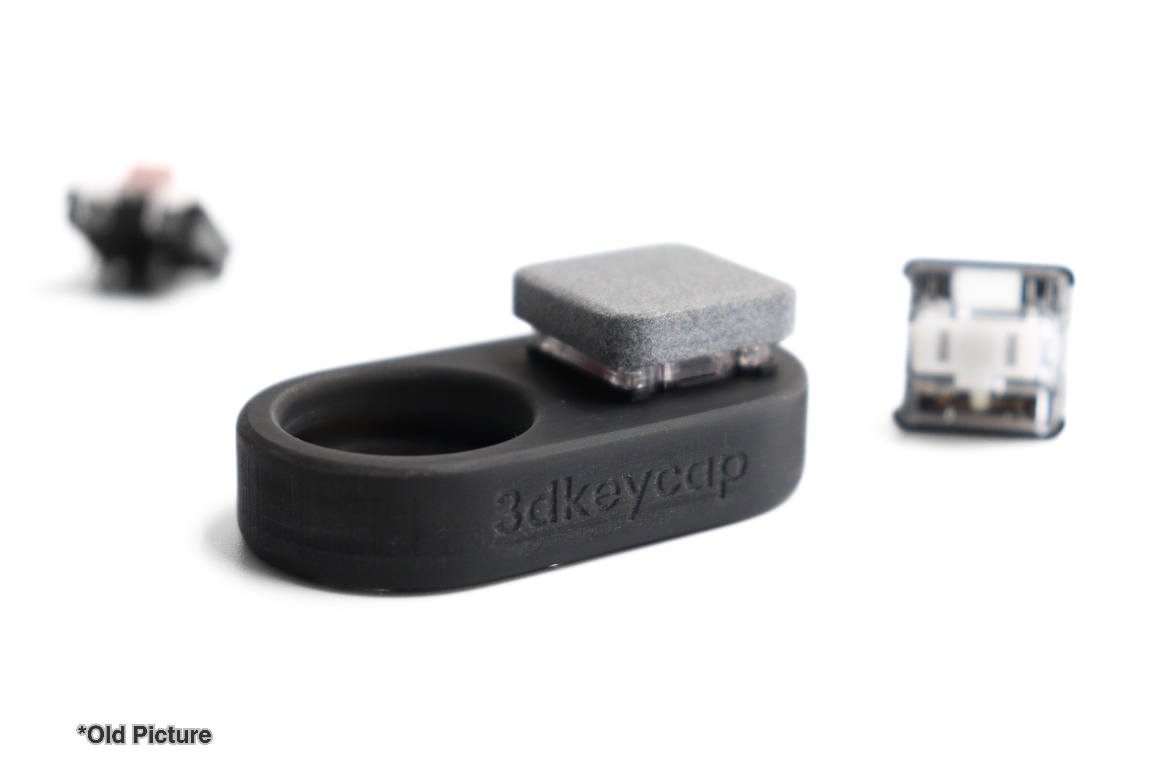 Black Switch Holder Fidget with FMX Keycap