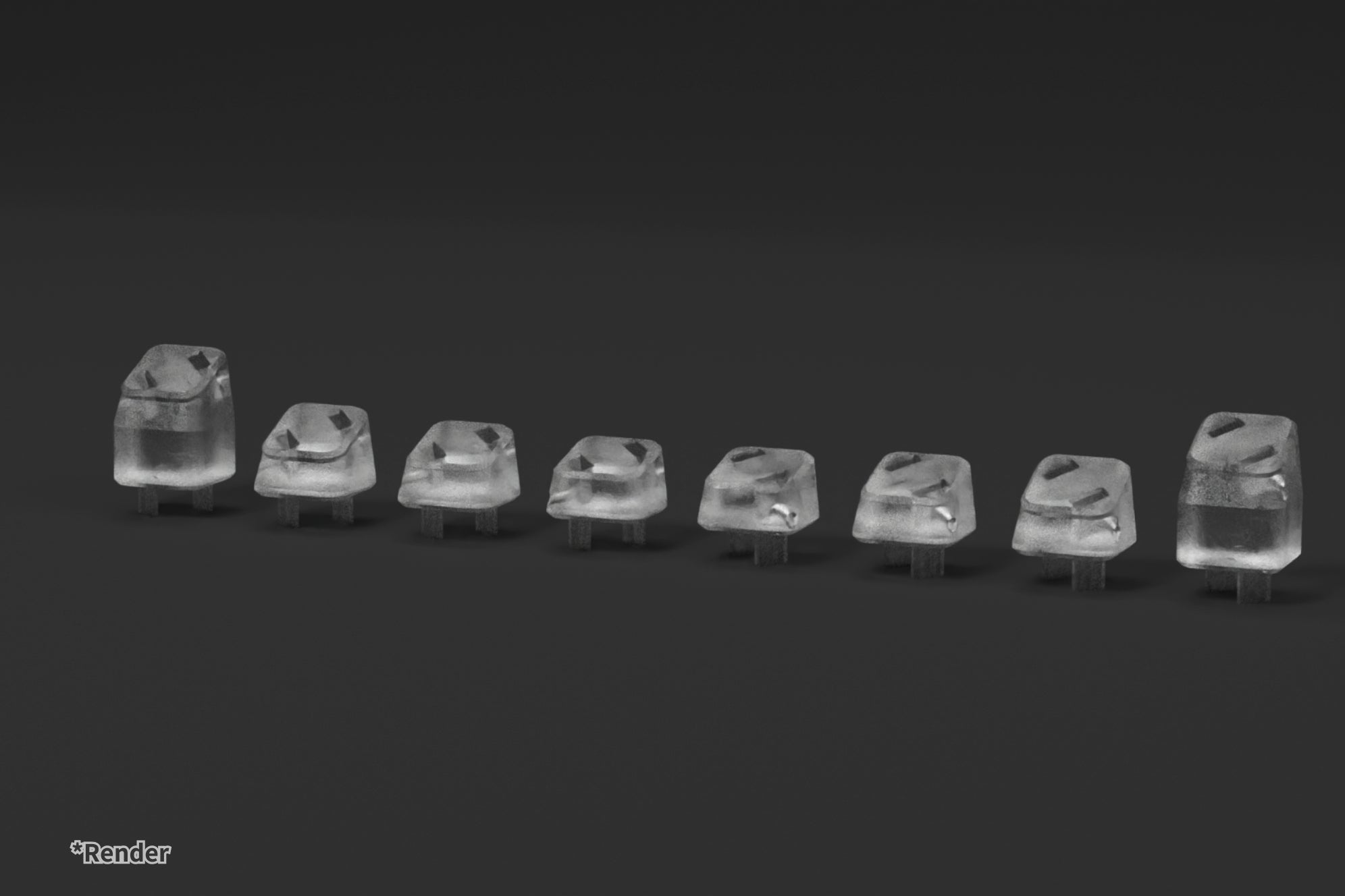 Choc V1 Diagonal Tilters (10 Pack)
