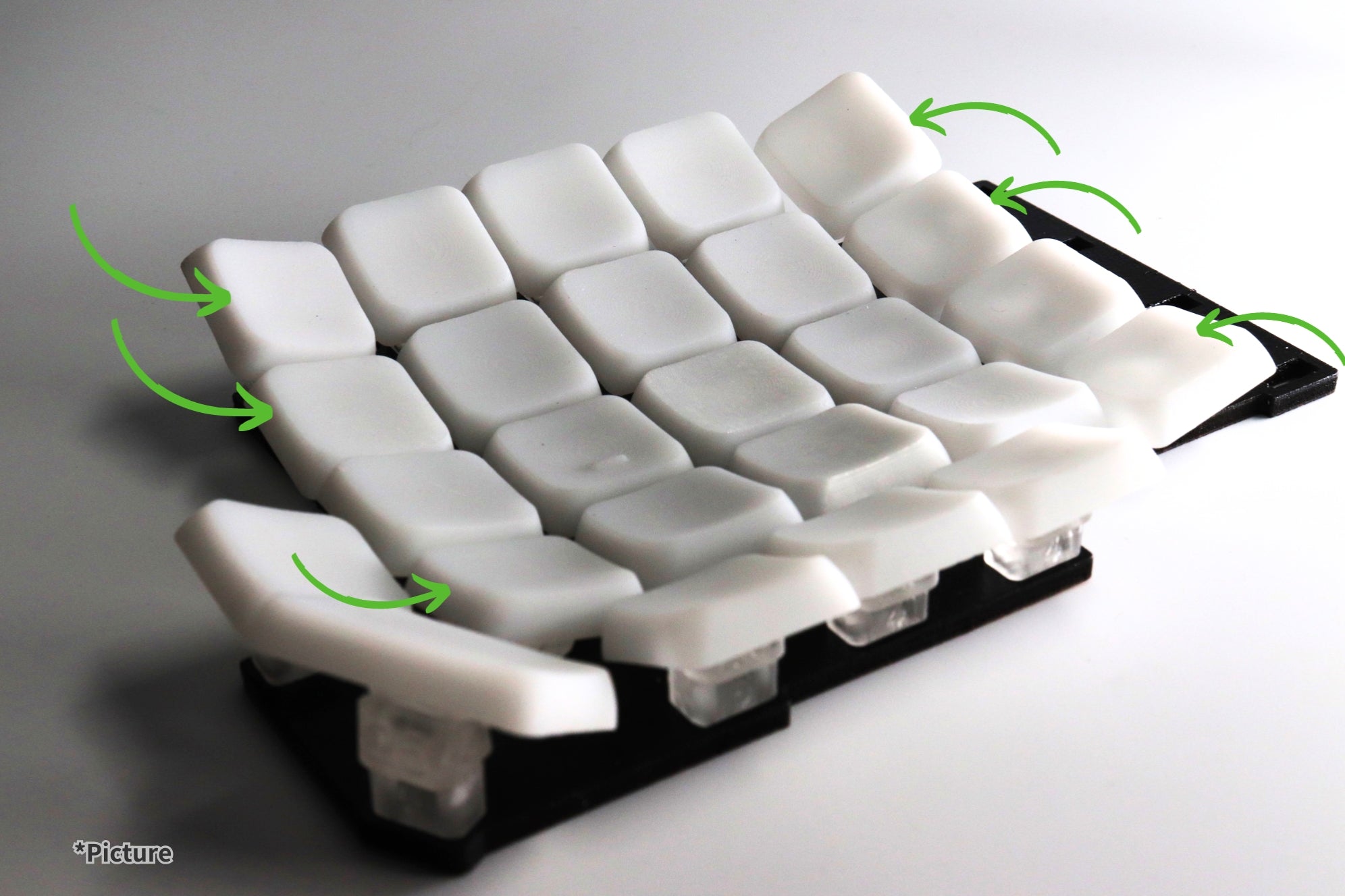 Choc V1 Diagonal Tilters (10 Pack)