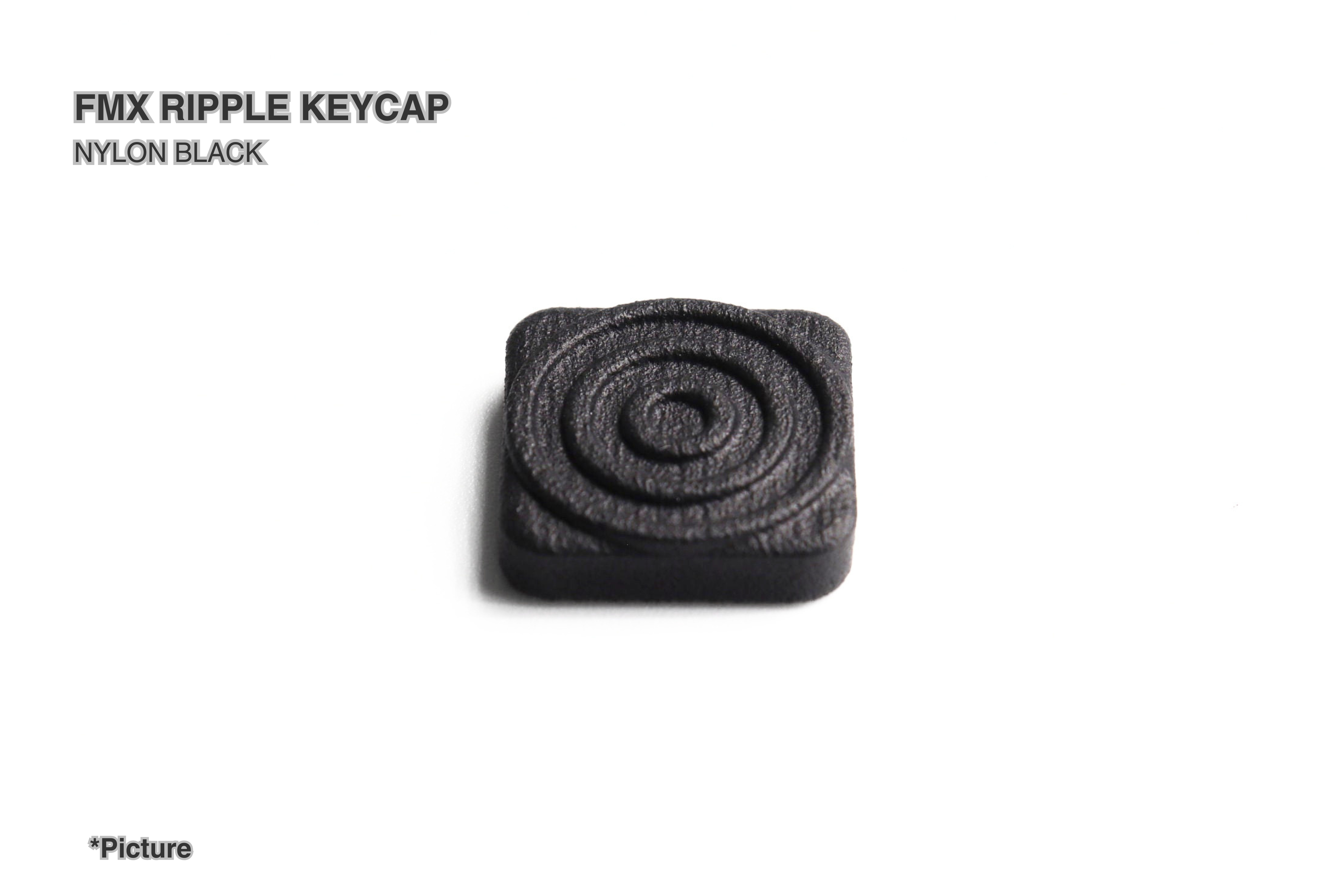 FMX Ripple Keycap in Nylon Black