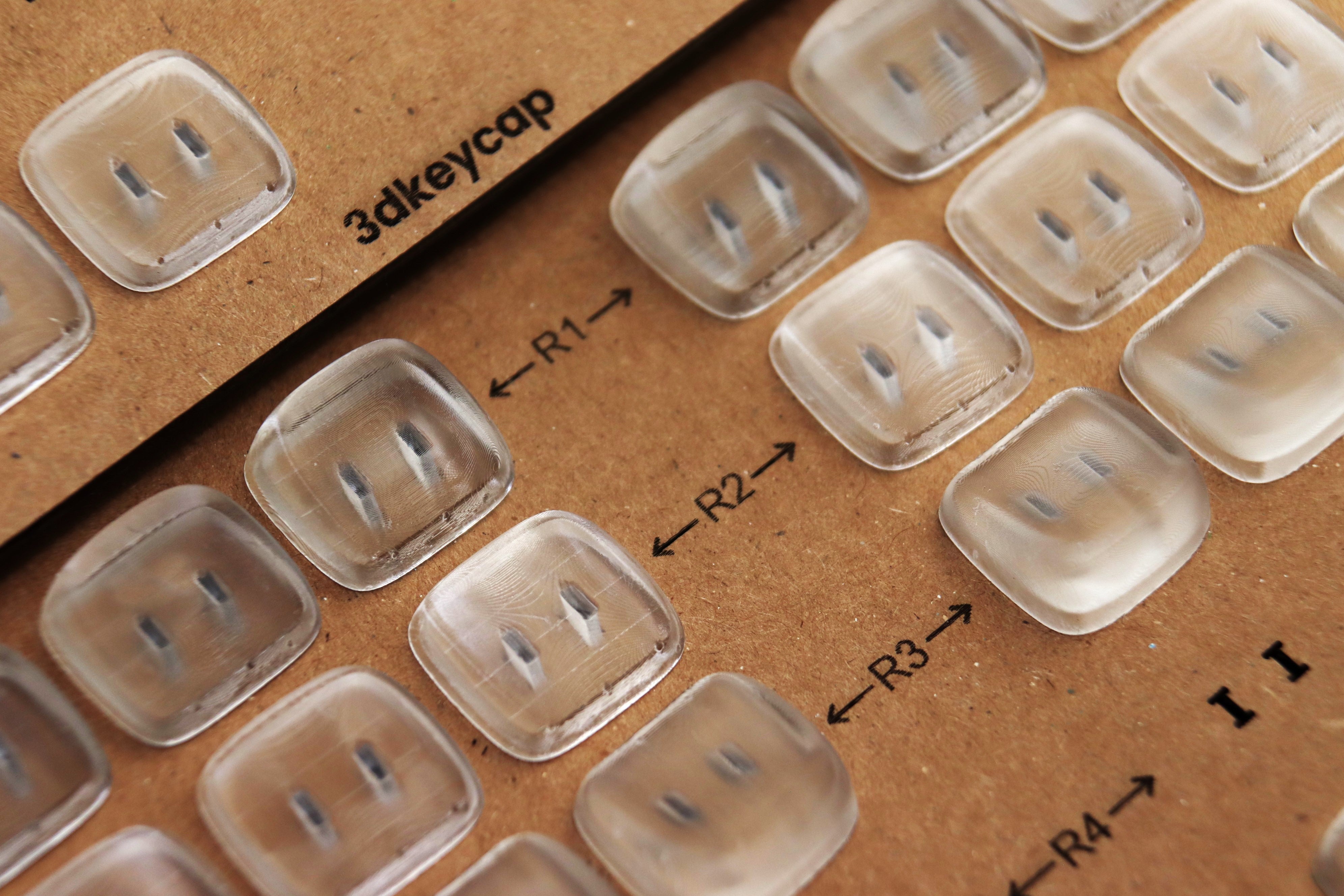 Extended Lamé Keycap Set