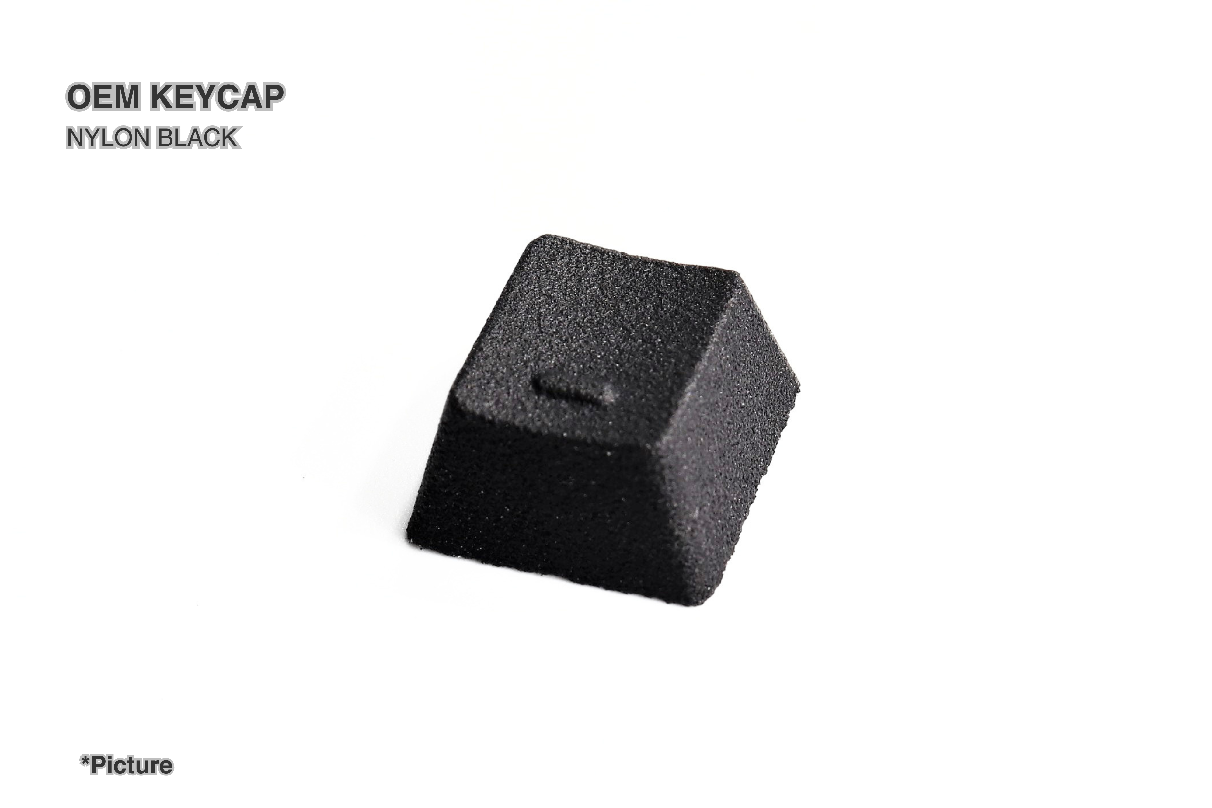 OEM Homing Keycap Shown in Nylon Black