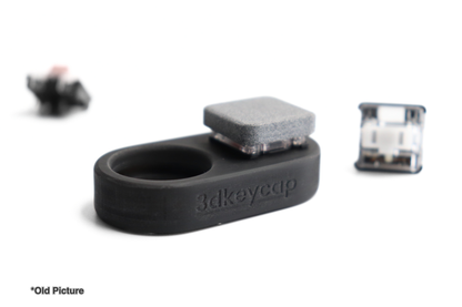 Black Switch Holder Fidget with FMX Keycap