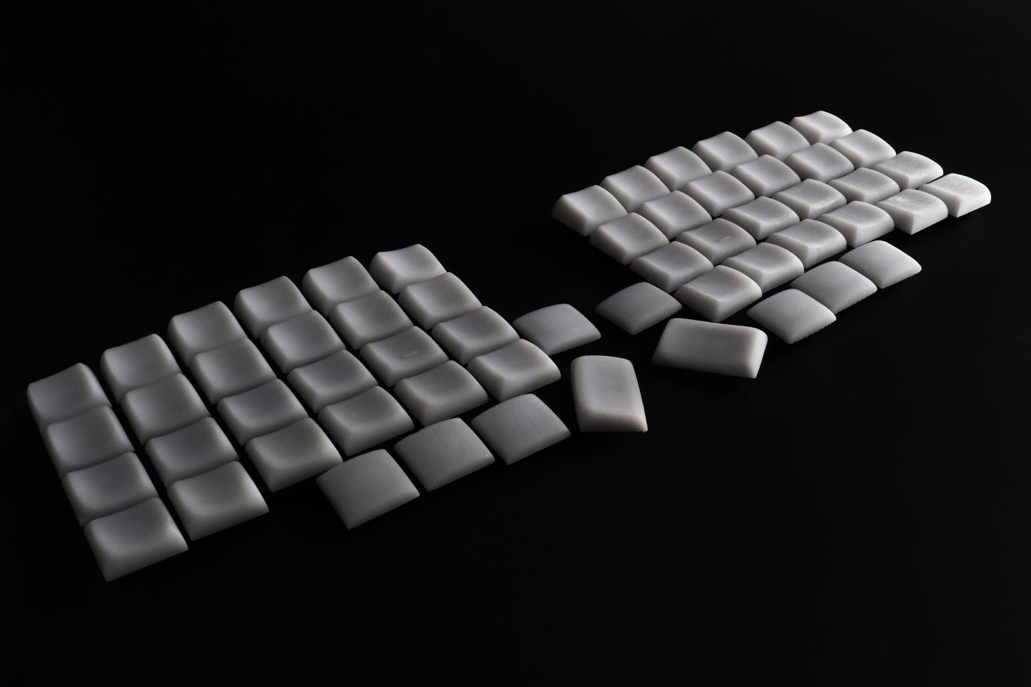 KLP-Chicago Steno Keycap Set, low profile ergonomic sculpted keycaps