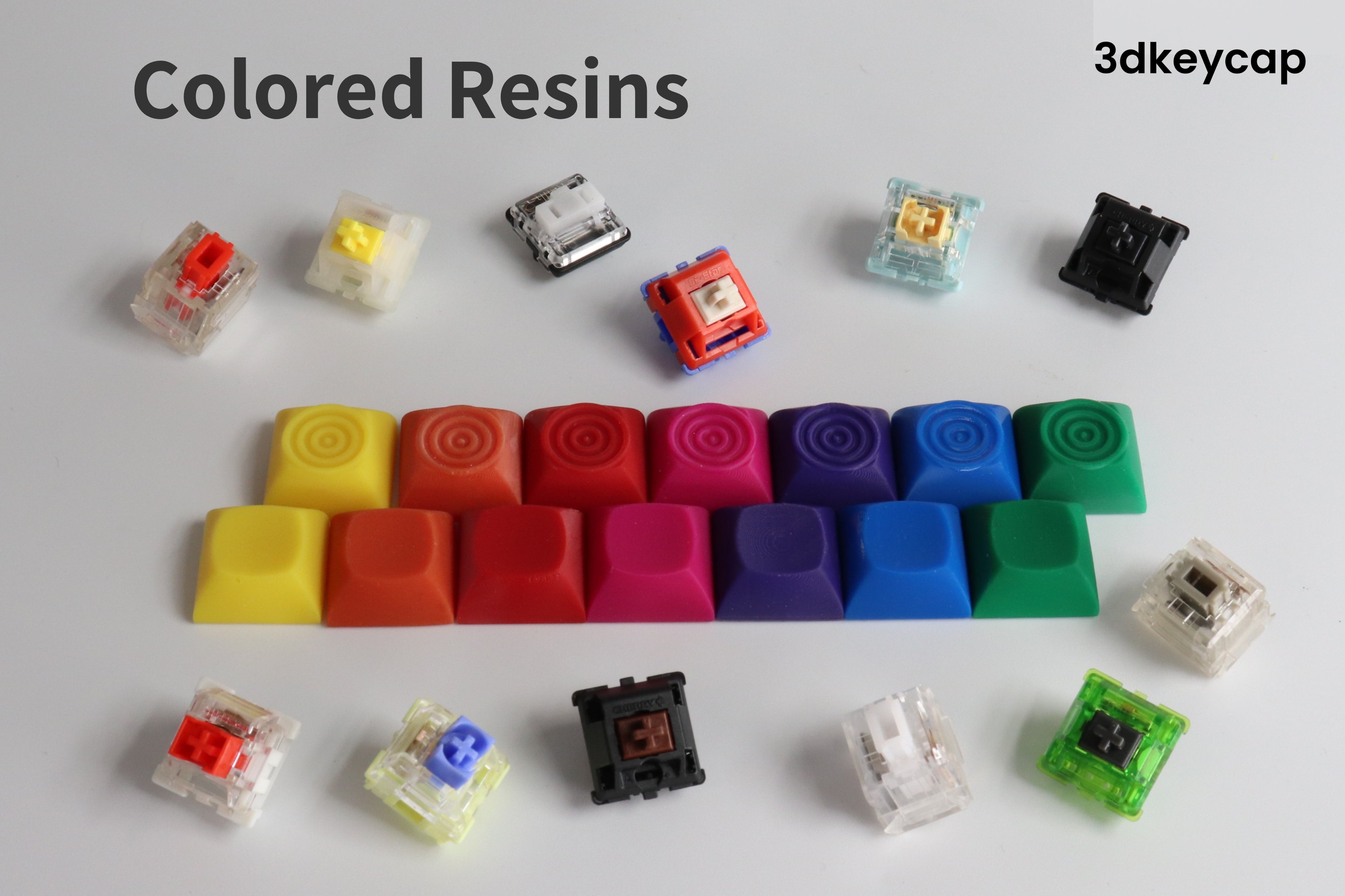 Dygma Defy thumb cluster keycap set