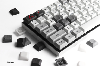 DSA Keycaps Shown in Different Variations
