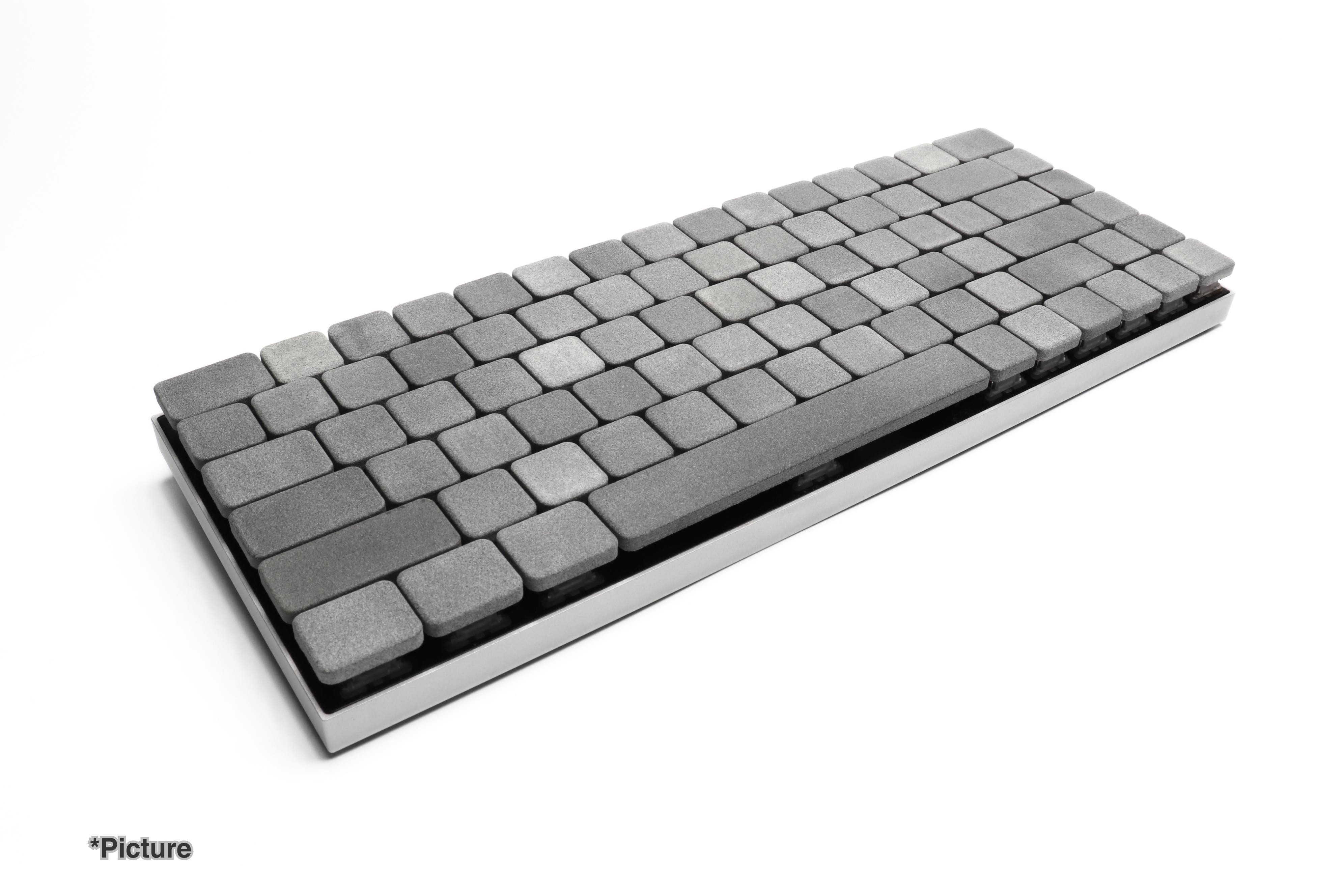 FMX Full Keyboard Shown in Nylon Grey