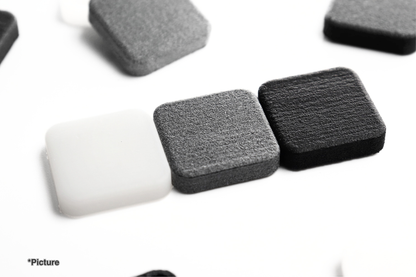 FMX Keycaps Shown in Different Material Options