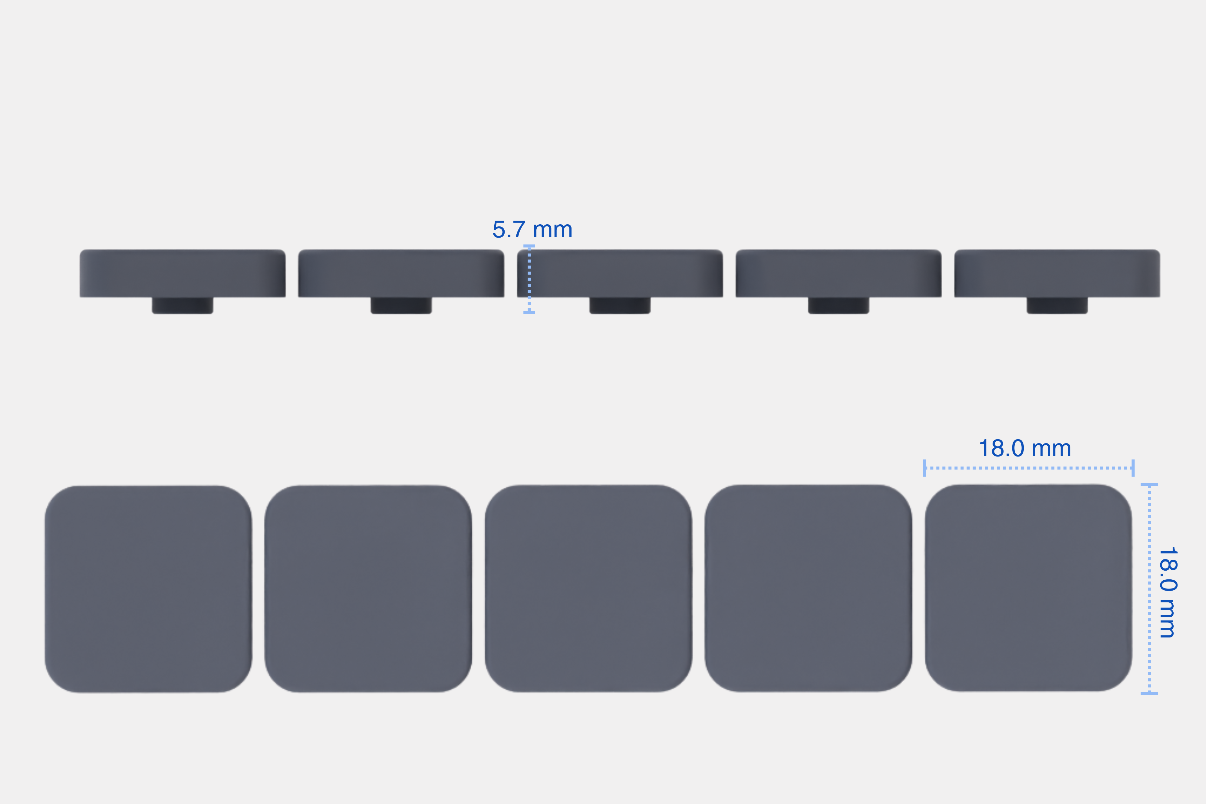 Ensemble de touches FMX pour clavier complet