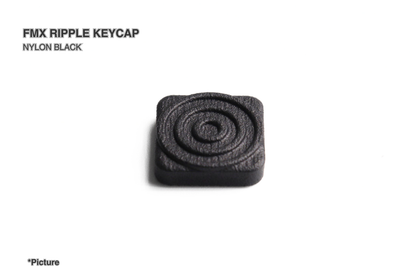 FMX Ripple Keycap in Nylon Black