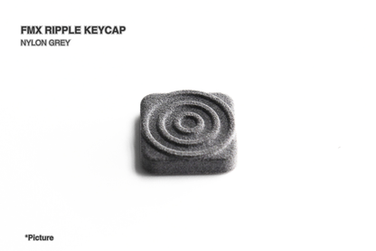 FMX Ripple Keycap in Nylon Grey