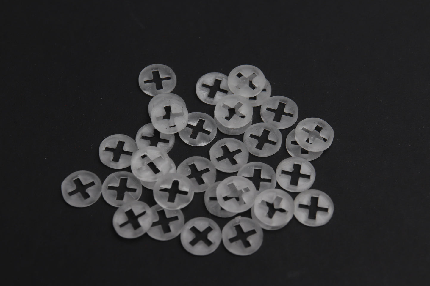 MX Stem Spacers, keycap washers (1mm, pack of 20)