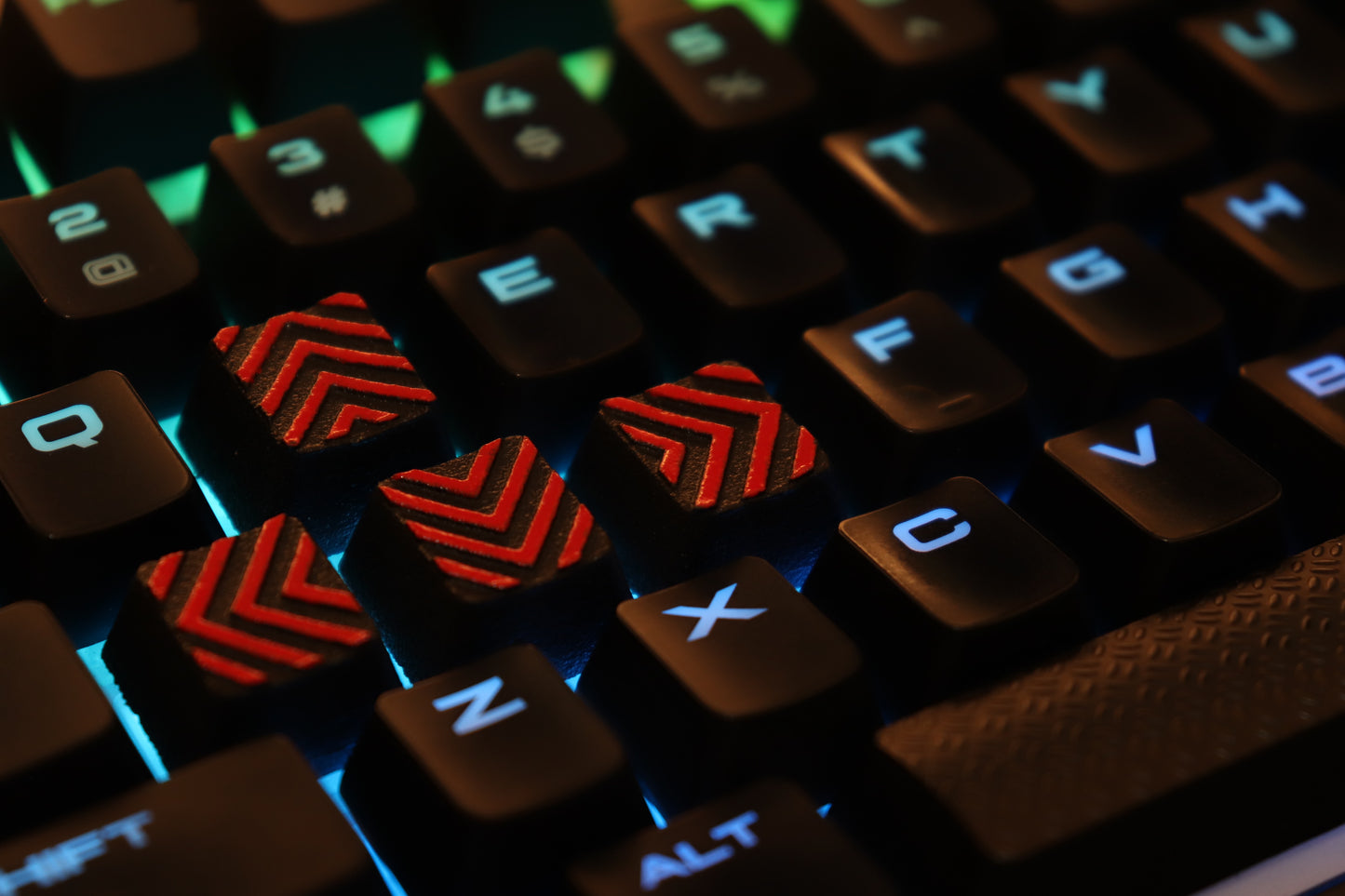 Arrow Keycap Set, textured for gaming