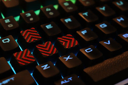 Arrow Keycap Set, textured for gaming
