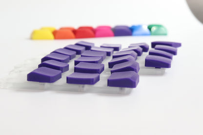 SQDG colored Keycaps - choc (1 Column, 3 keycaps)