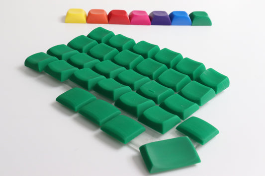 KLP-Chicago Colored Steno Keycap Set, low profile ergonomic sculpted keycaps