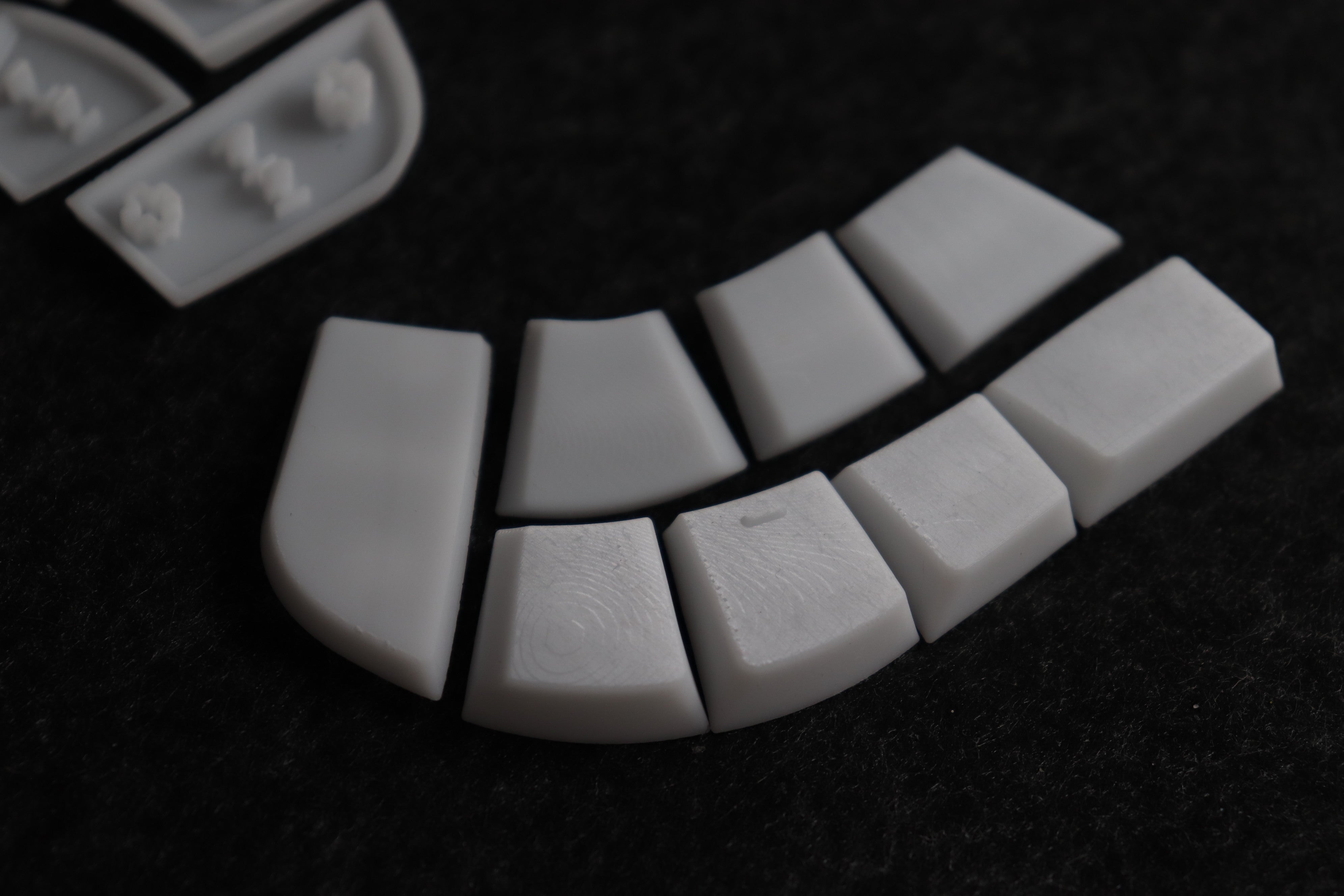 Dygma Defy thumb cluster keycap set