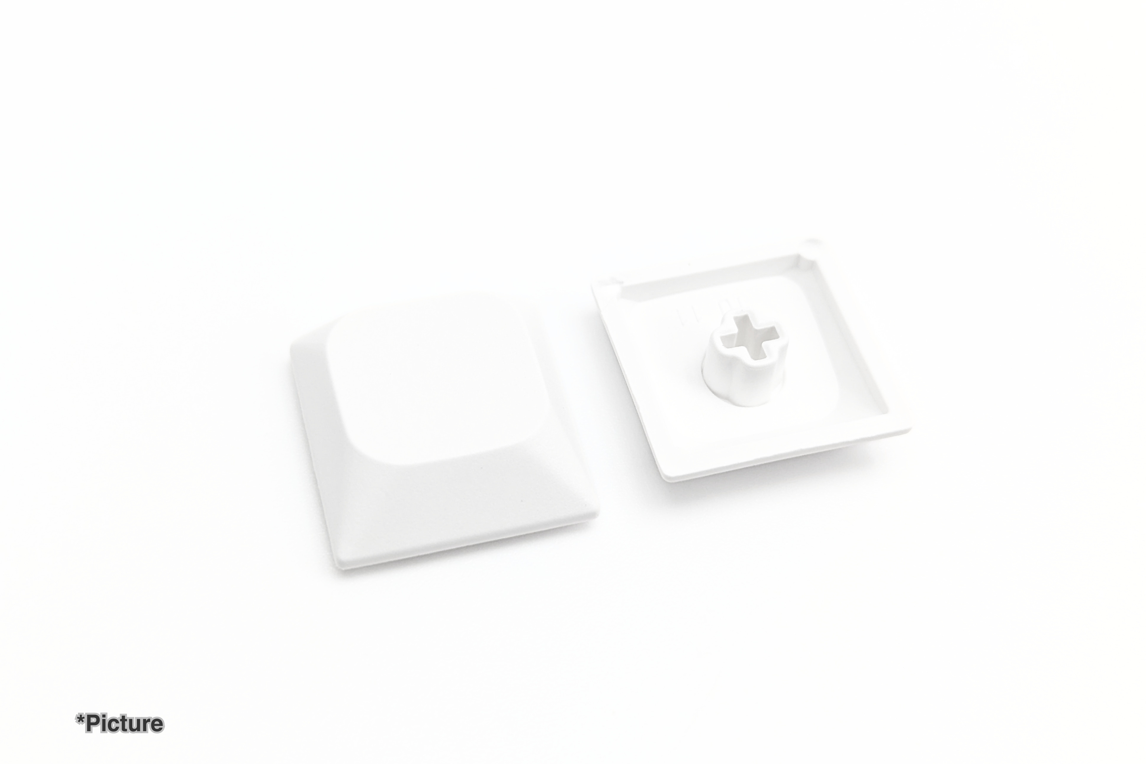 JWA PBT Keycaps Showing Back and Front