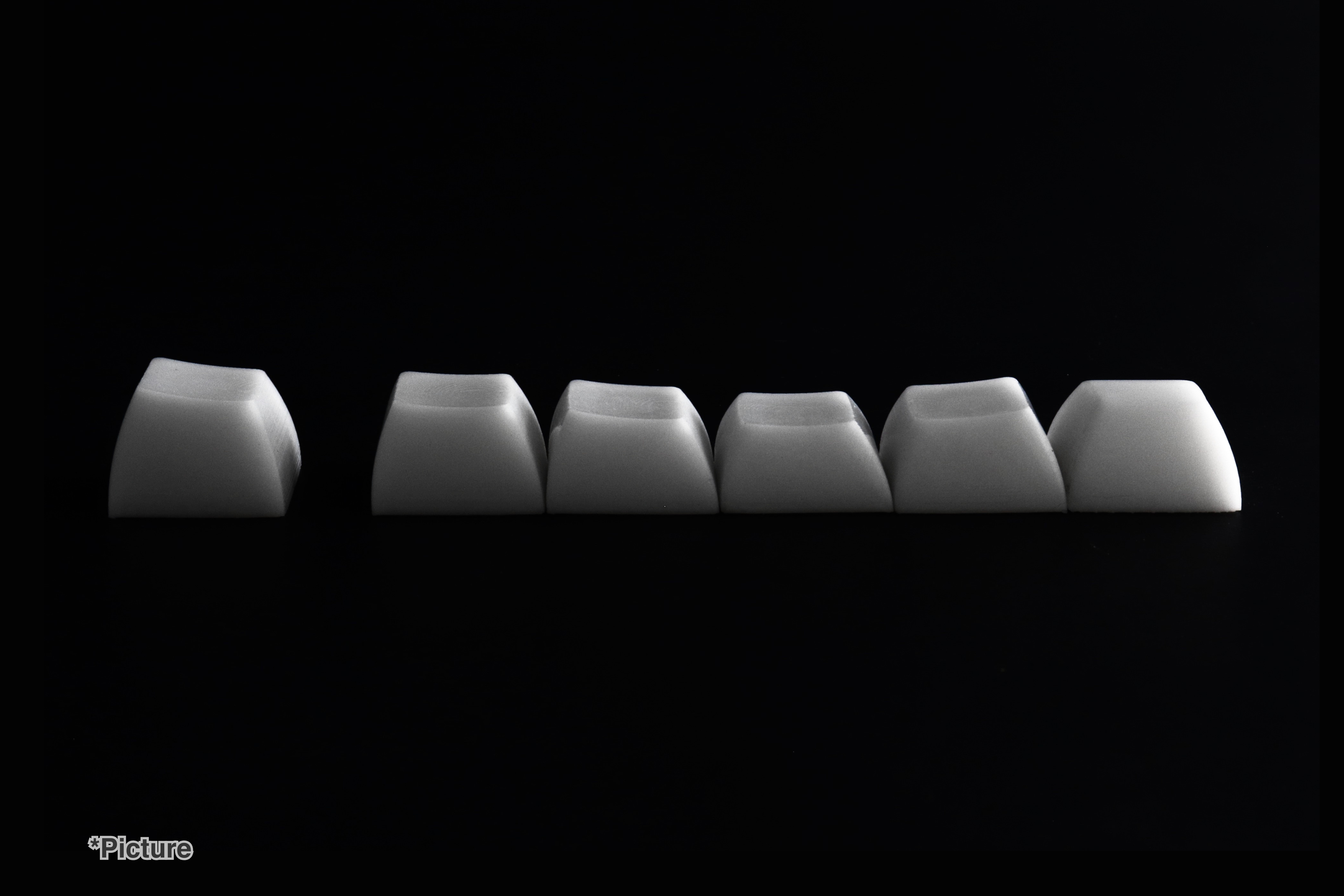 KAT Sample Column Set in Resin White 