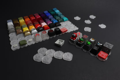 Artisan Keycap display, holder, storage (Pack of 10)