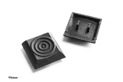 Logitech Ripple Keycaps Shown in Nylon Black