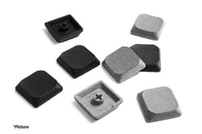 MX Nuphy Keycaps Shown in Nylon Material