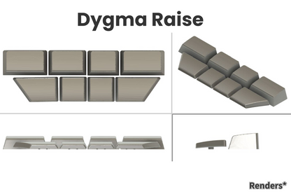 Dygma Raise thumb cluster keycap set