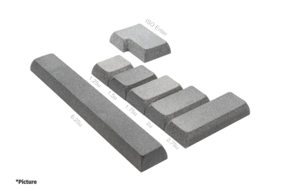 Nylon Grey XDA Modifiers Shown in Different Sizes