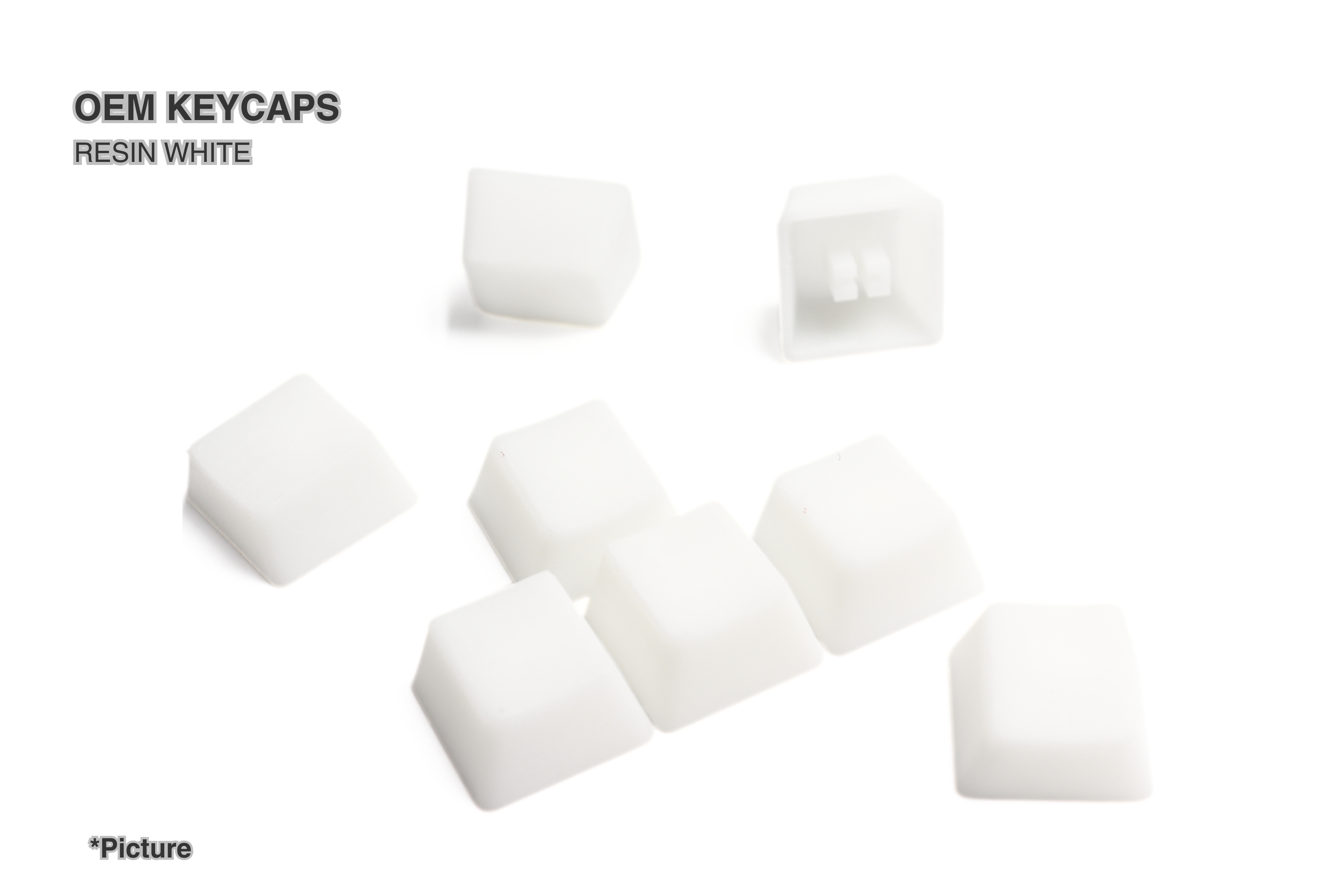OEM Keycap Set for WASD (Row 2 & Row 3)