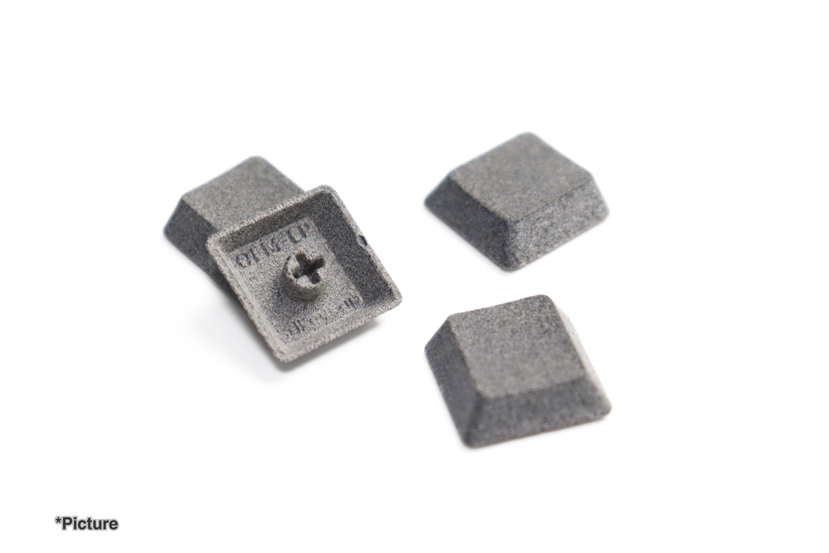 OEM LP Keycaps in Nylon Grey