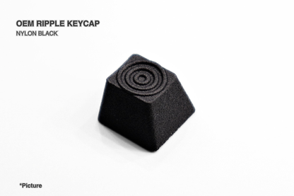 OEM Ripple Keycap in Nylon Black