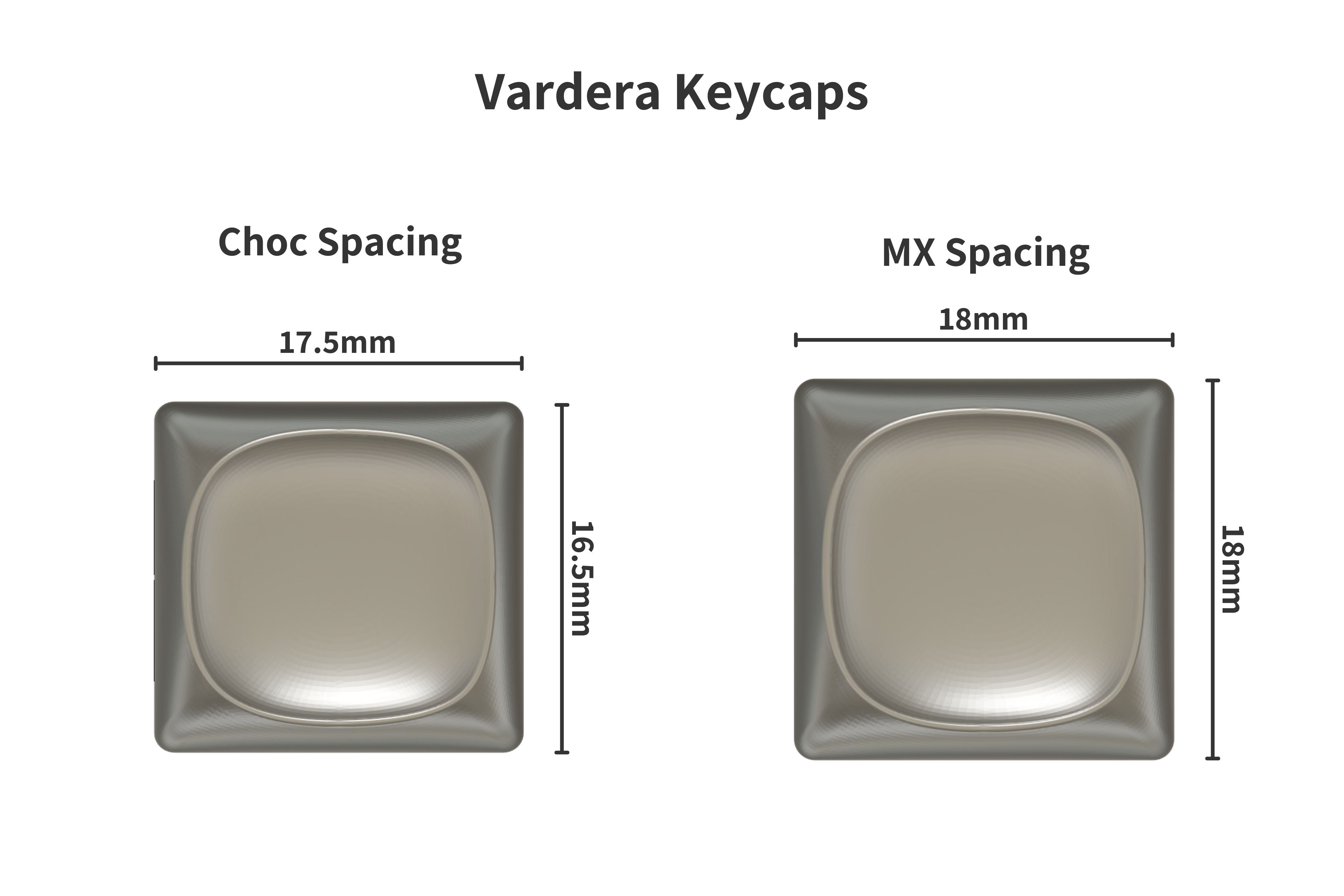 Vardera Choc Keycaps (Pack of 4)