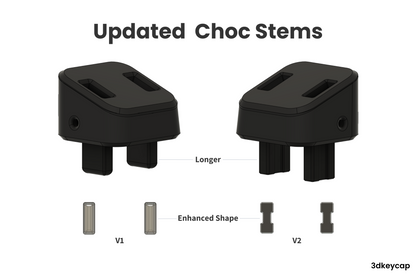 Split Keyboard Tilting Kit - Choc Low Profile Switches