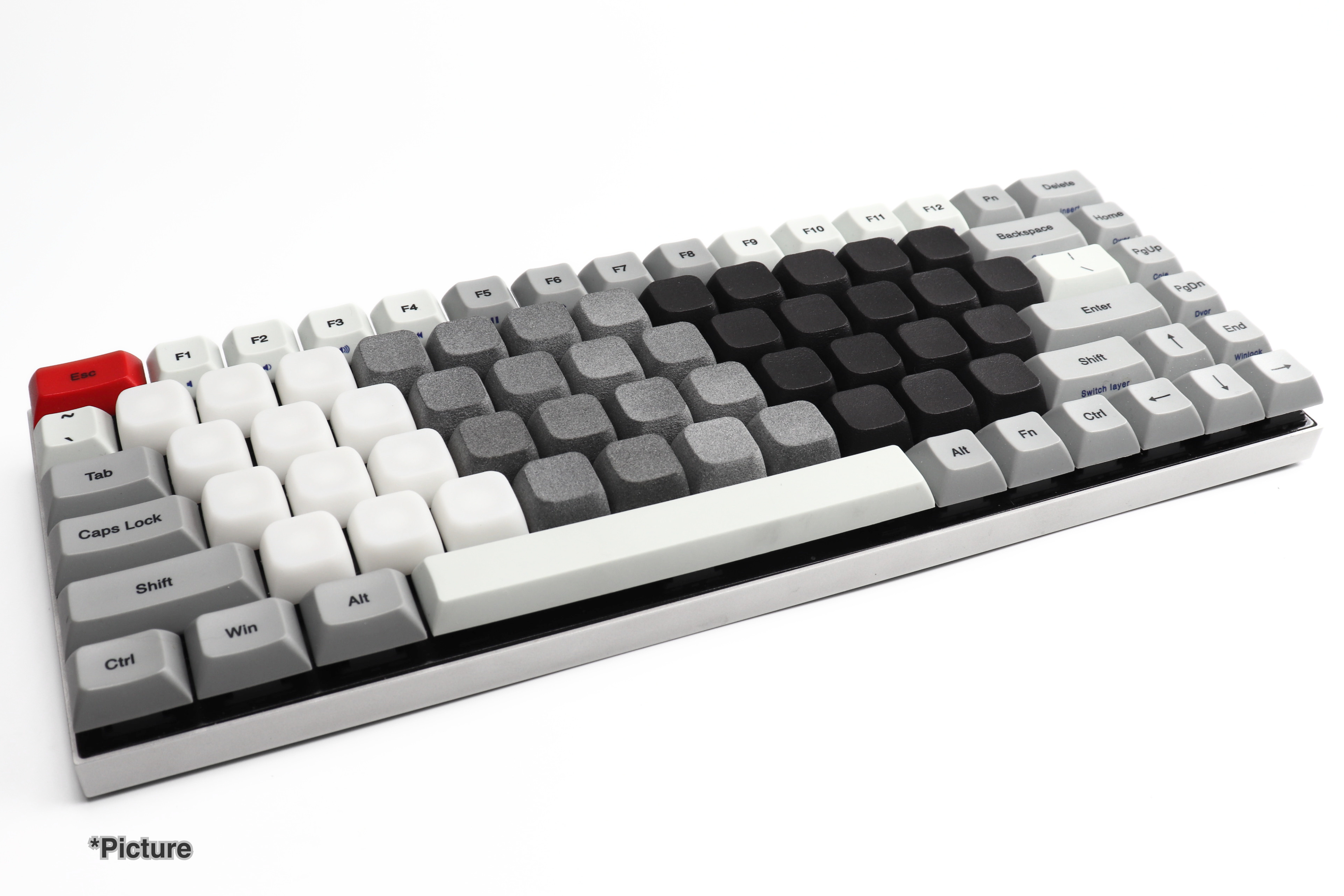 XDA 1u Keycap Set in Nylon and Resin Variants