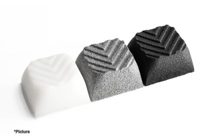 XDA Arrow Keycaps Shown in Different Material Options