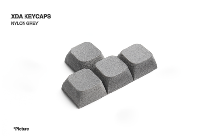 XDA Keycaps Shown in Nylon Grey