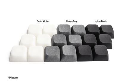 XDA Keycaps in Nylon and Resin
