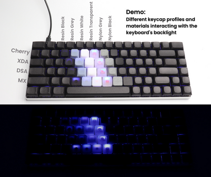 DSA Keycap set, for full keyboard