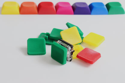 Choc colored Keycap Set