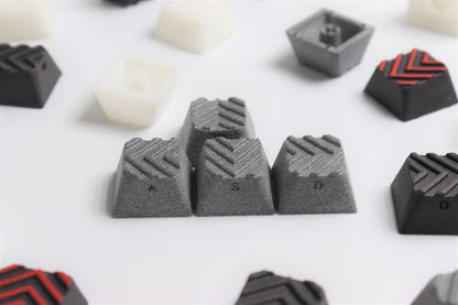 Cherry Arrow Keycap Set (for WASD, Row 2 & Row 3)