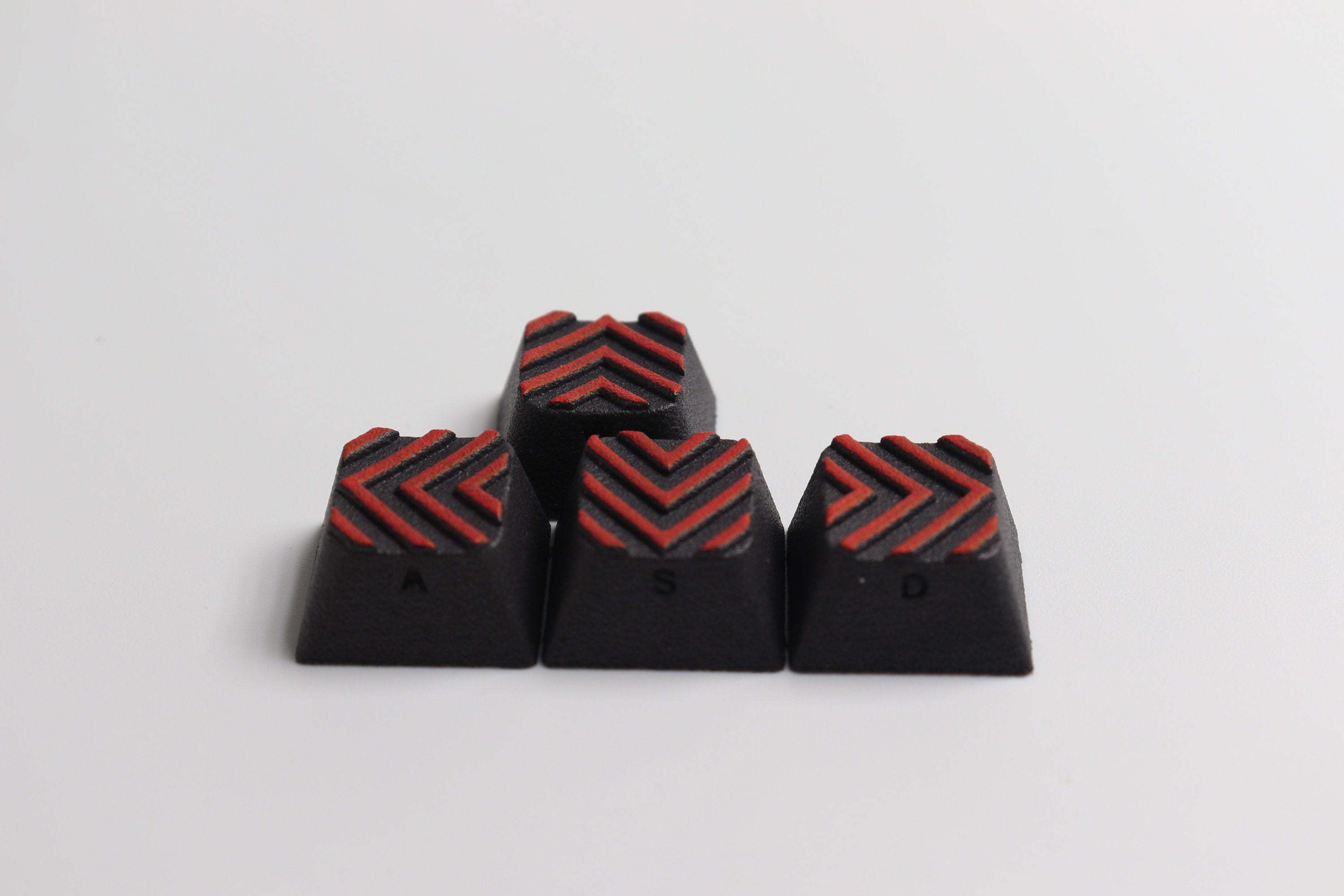 Cherry Arrow Keycap Set (for WASD, Row 2 & Row 3)