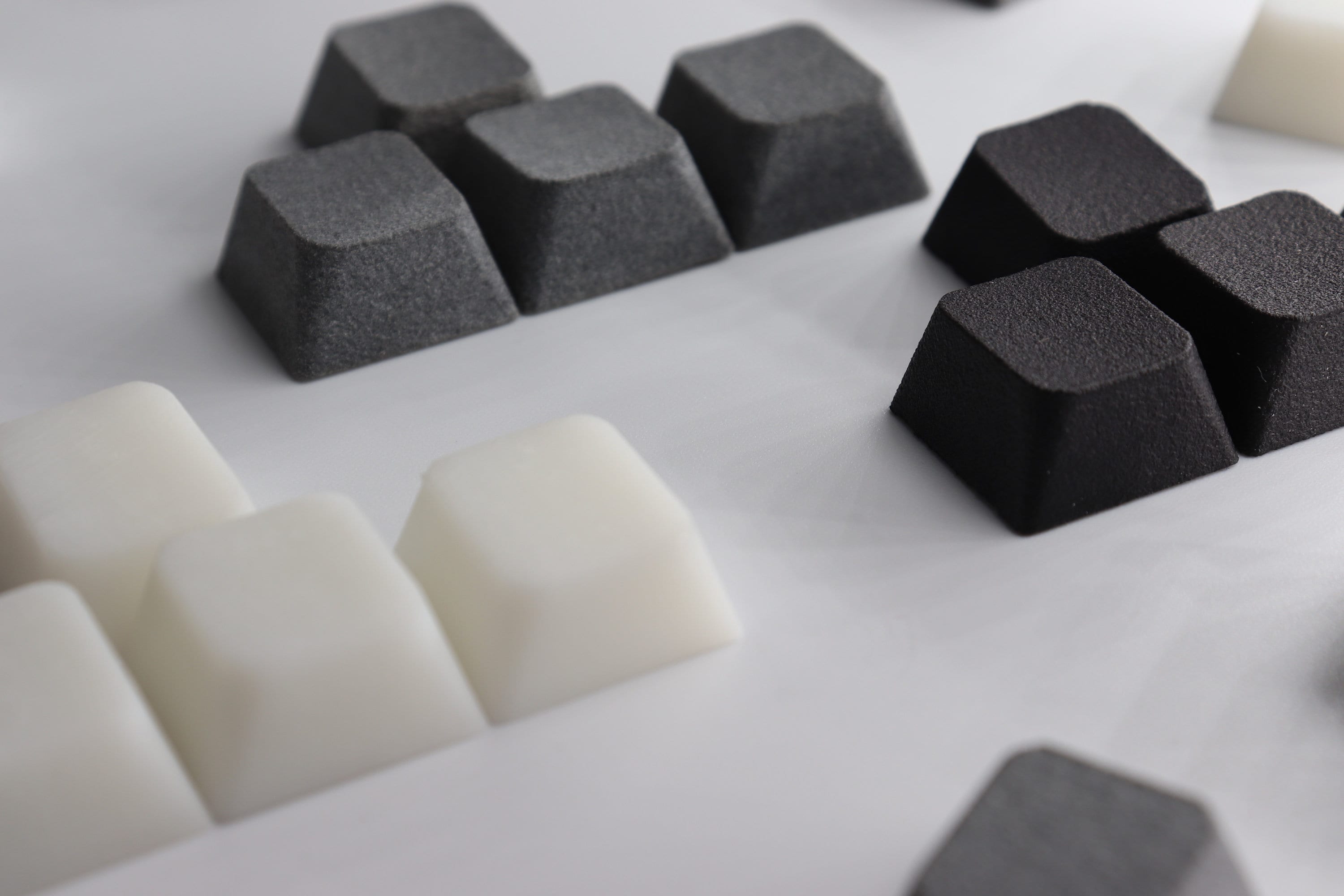 Cherry Textured Keycap Set for WASD (Row 2 & Row 3)